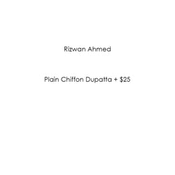 Plain Chiffon Dupatta